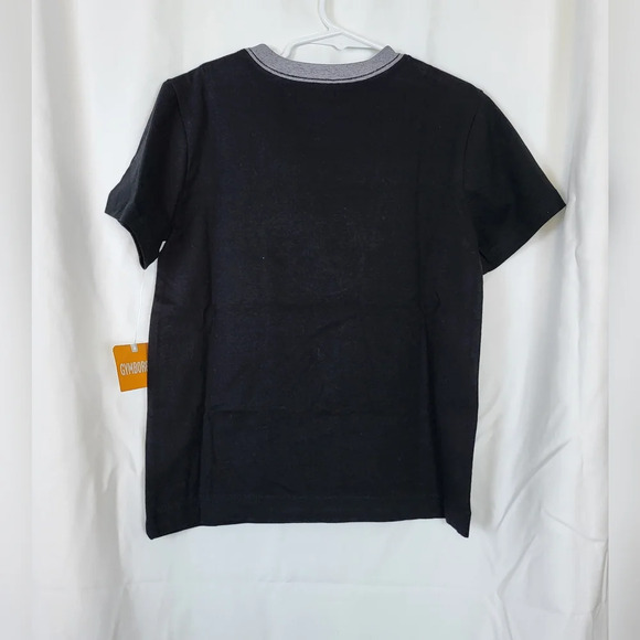 NWT Gymboree Black Skull Pumpkin Patch Short Sleeve Halloween Tee Size S 5/6 - Picture 4 of 5